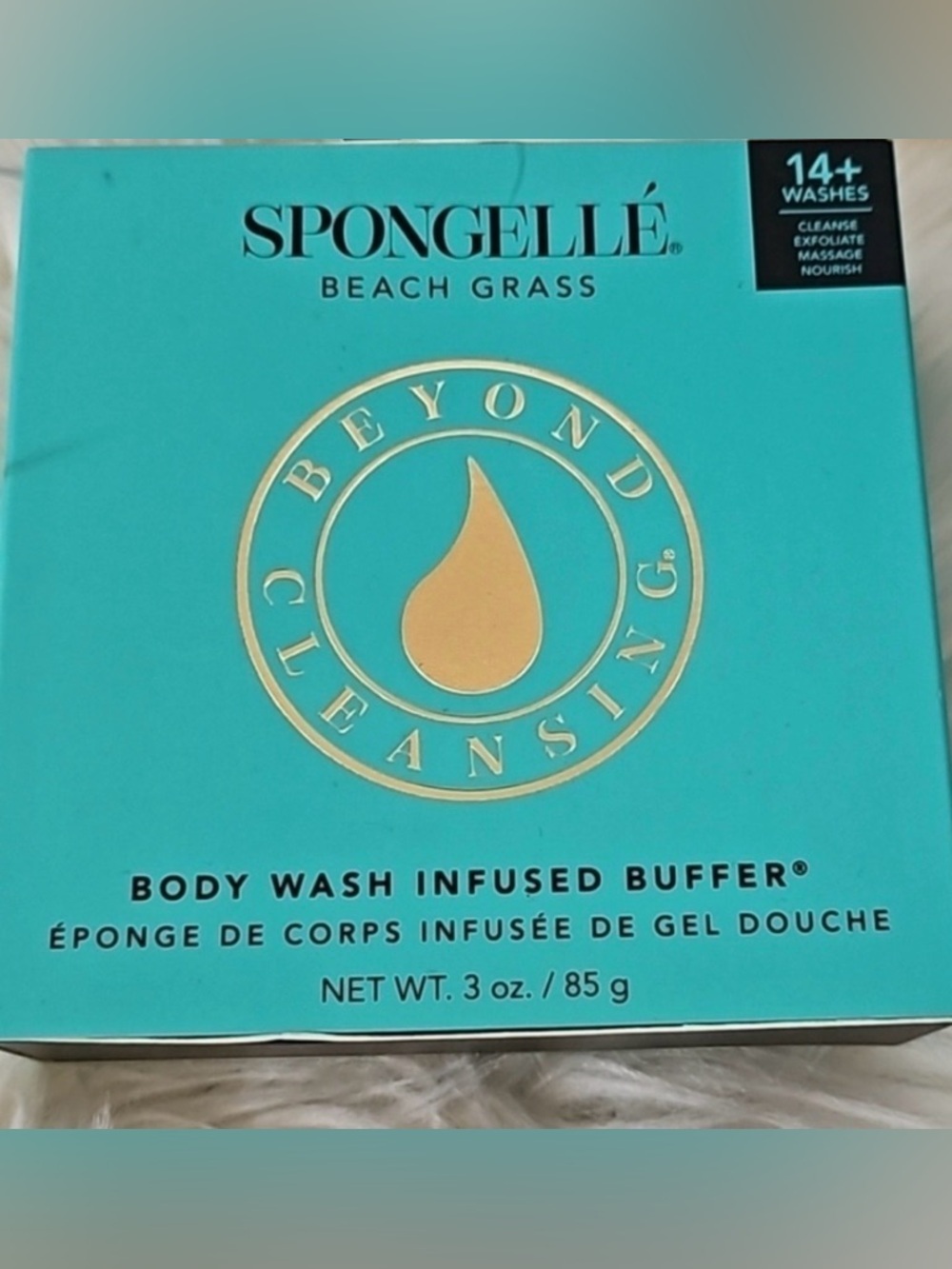 Spongelle Beach Grass and Pumpkin Spice Body Wash Infused Buffers NIP